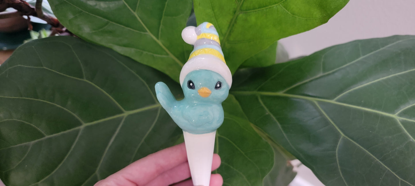 Winter Birds Watering Spike