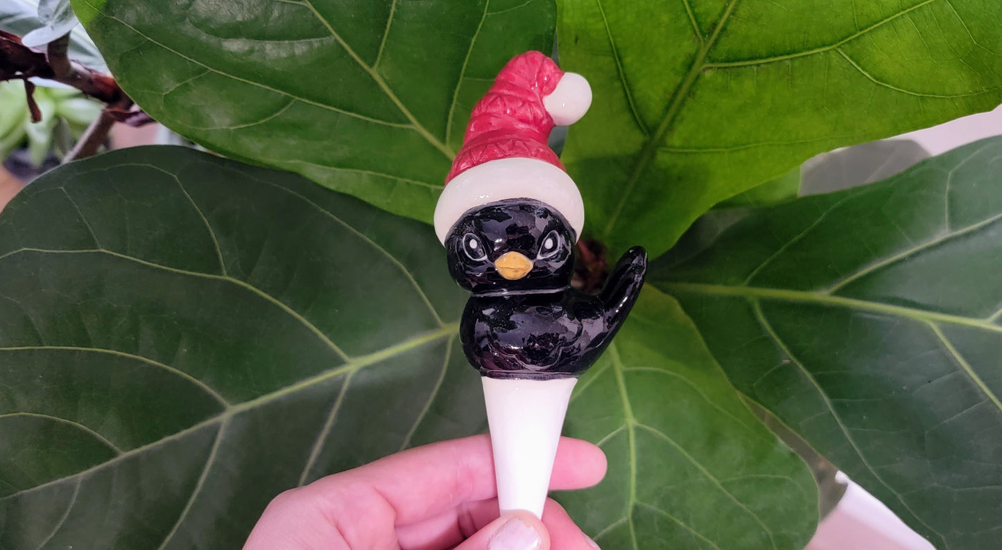 Winter Birds Watering Spike