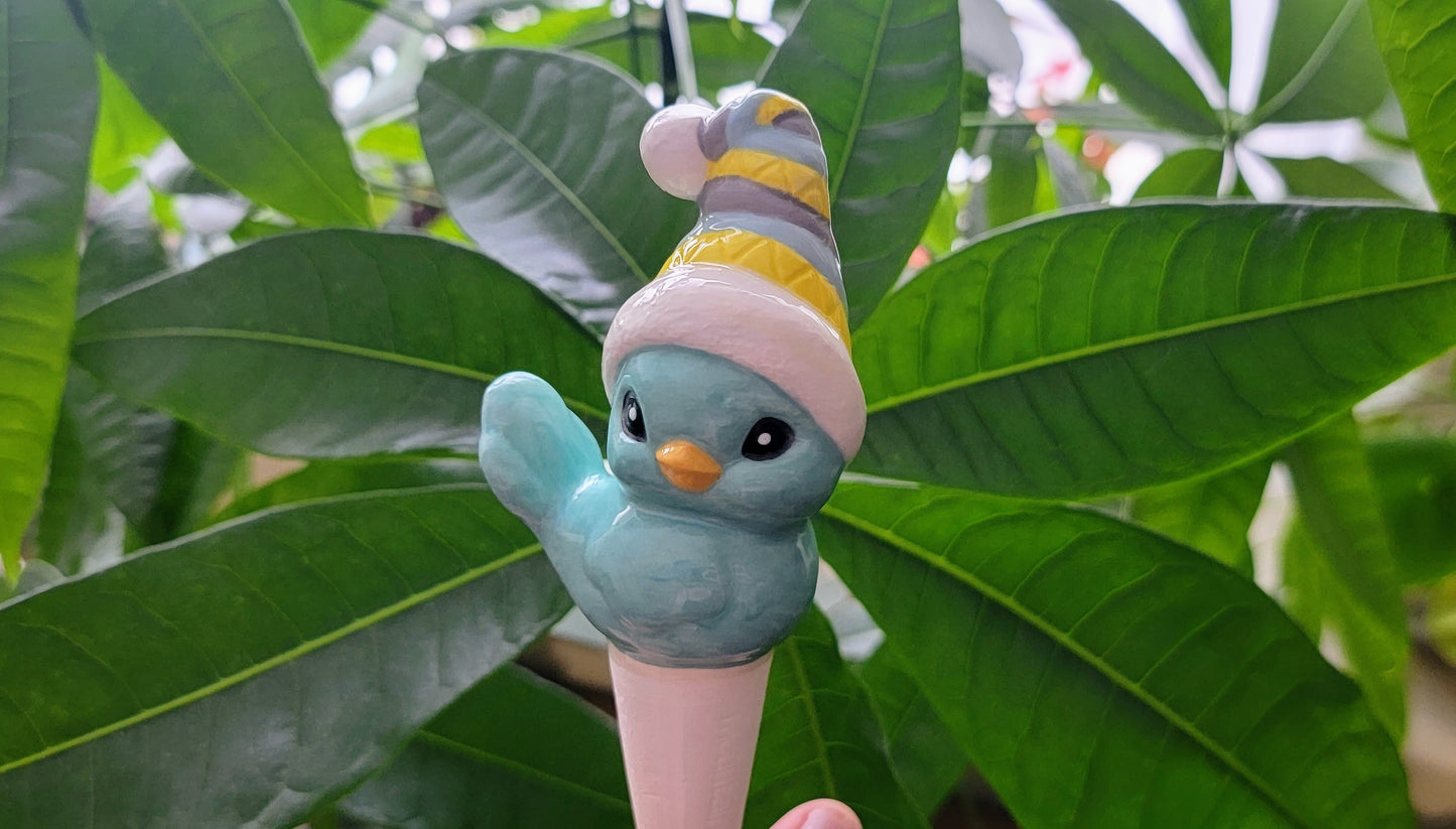 Winter Birds Watering Spike