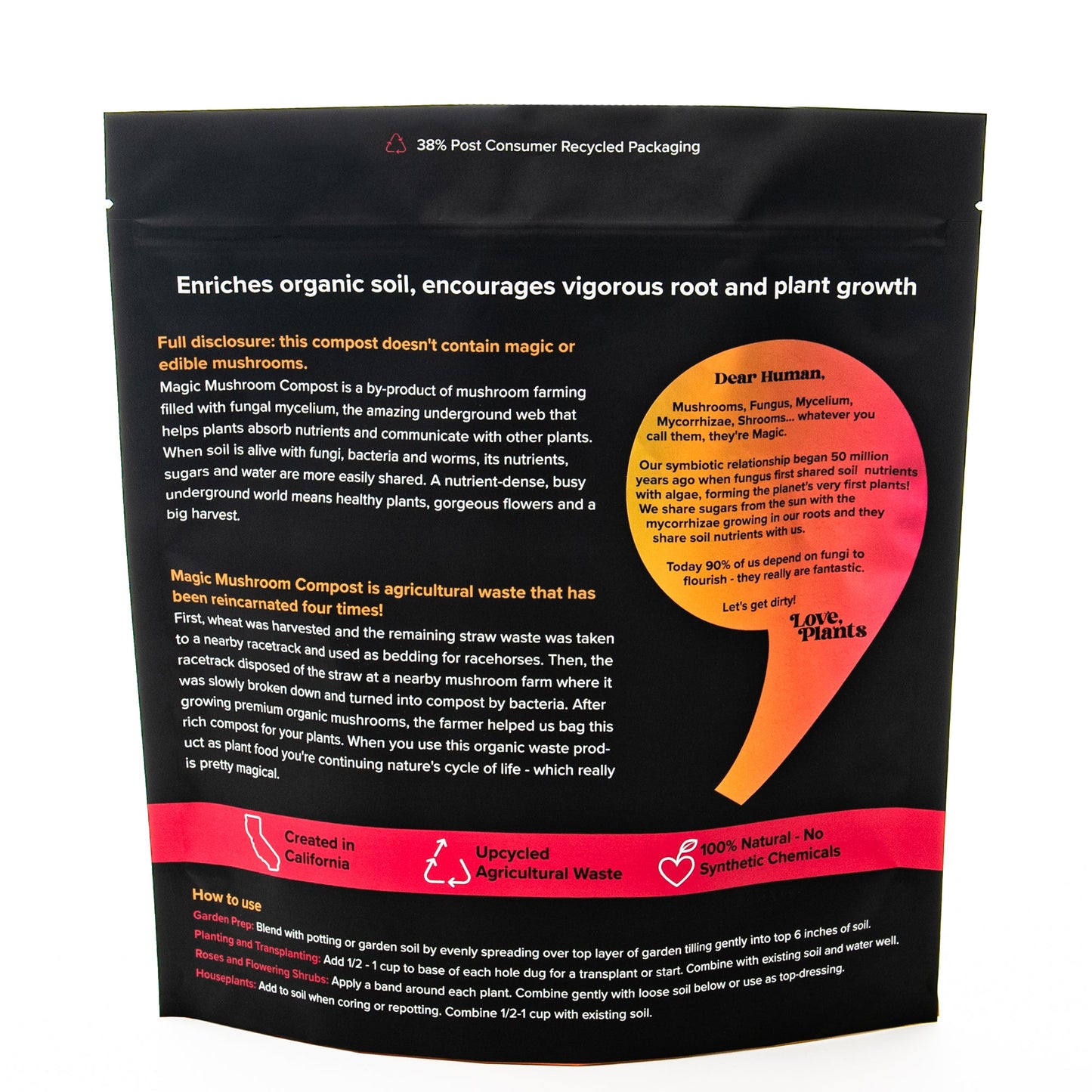 Magic Mushroom Compost by Love, Plants