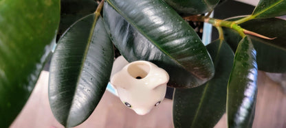 Tall White Cat Plant Watering Spike