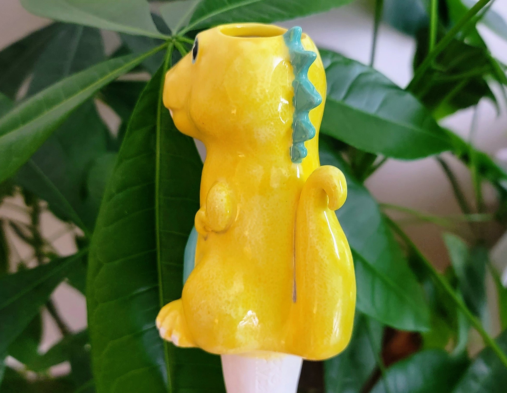 dinosaur self watering plant Dinosaur Watering Spike - Premium Handmade Ceramic
