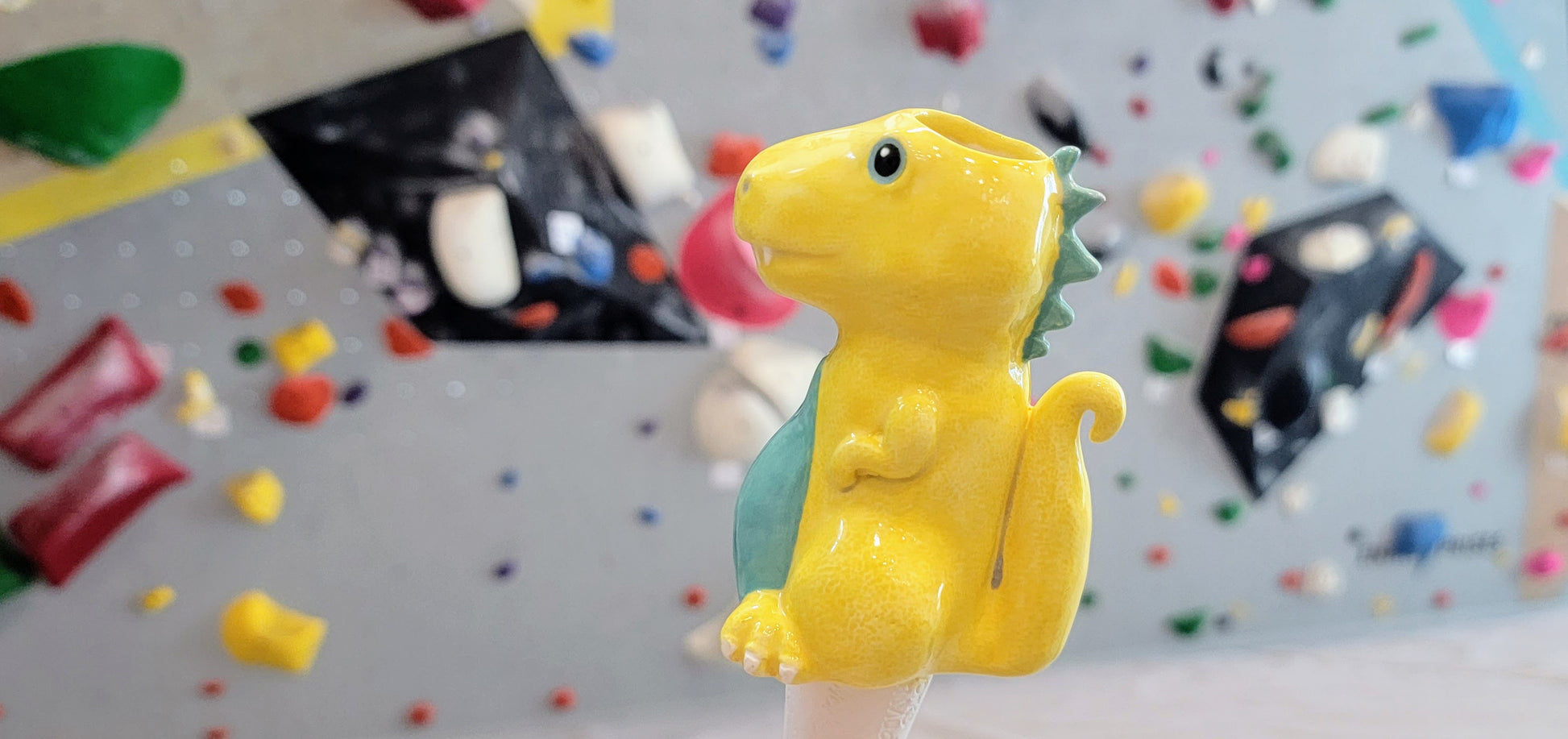 self watering dinosaur planter Dinosaur Watering Spike - Premium Handmade Ceramic