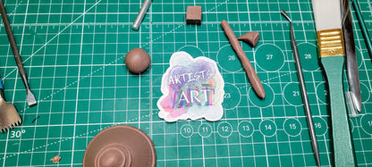 Artists Gonna Art Sticker