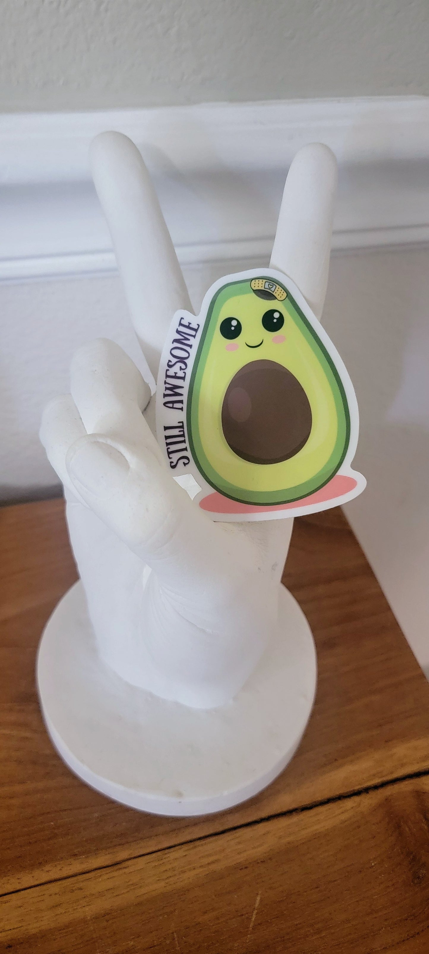 Still Awesome Avocado Sticker