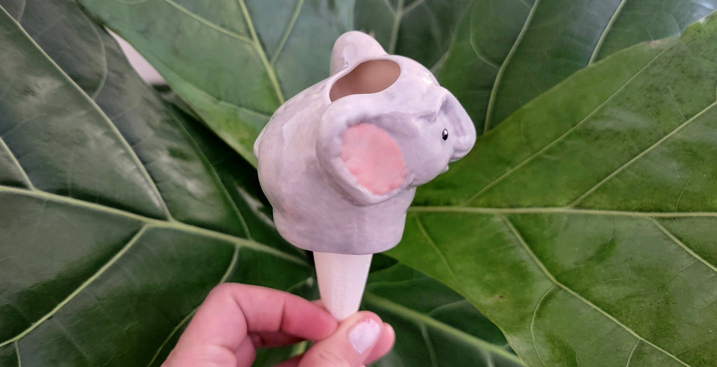 Cute Elephant Plant Watering Spike