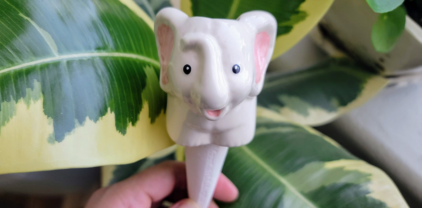 Cute Elephant Plant Watering Spike