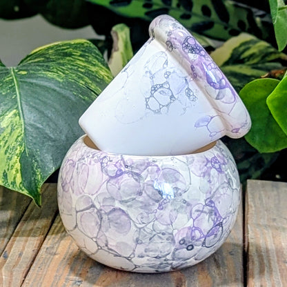 Small Round Self Watering / African Violet Pot