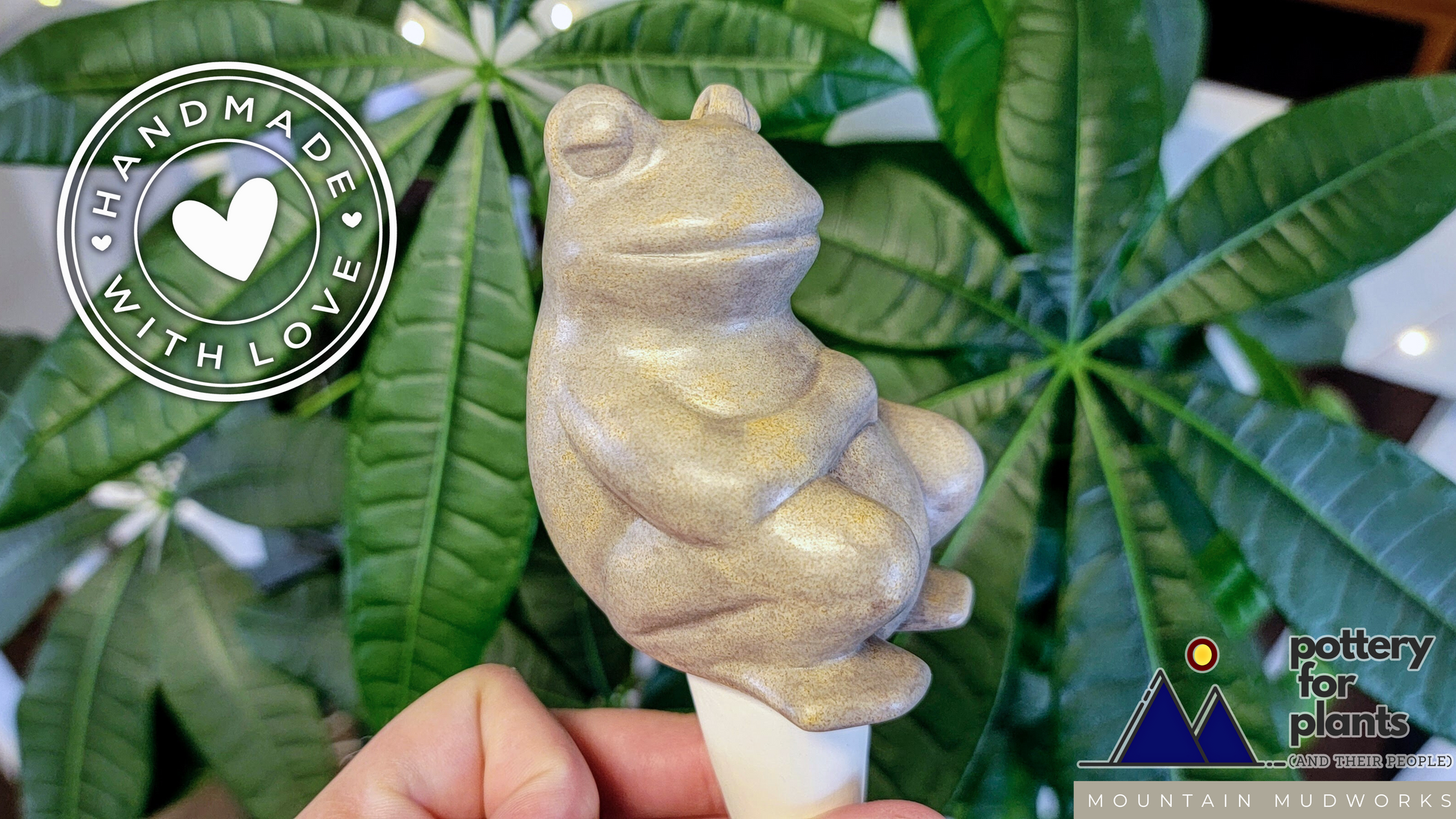 frog self watering planter Chill Frog Watering Spike Green