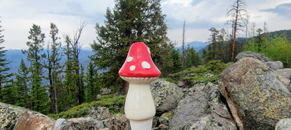 Small Toadstool Watering Spike