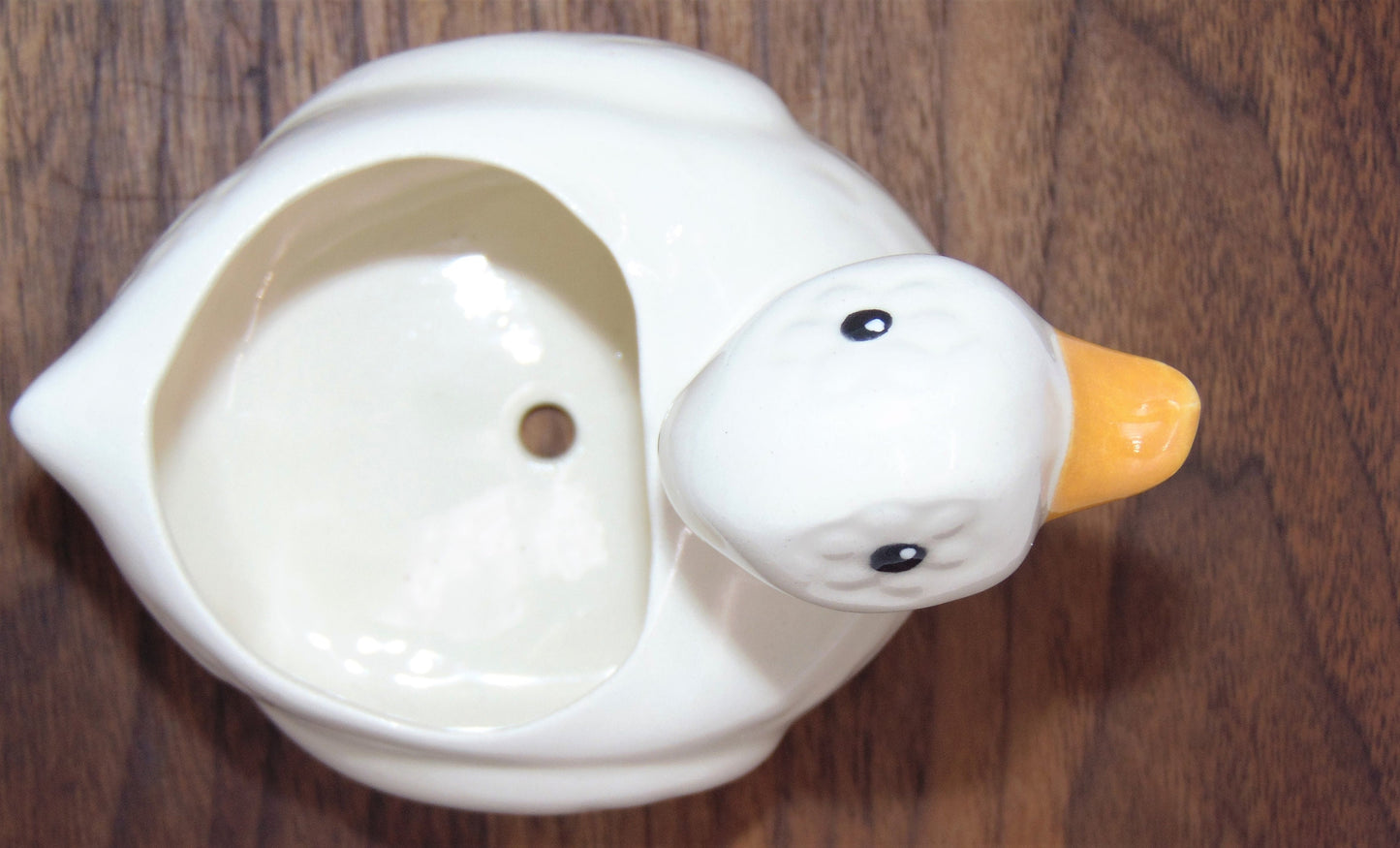 Small Ceramic Duck Planter