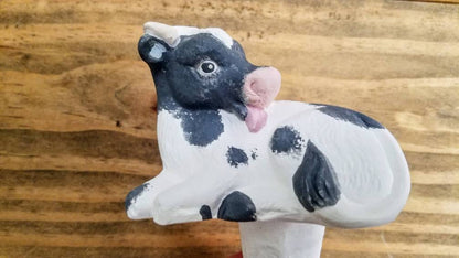Adorable Cow Ceramic Watering Spike