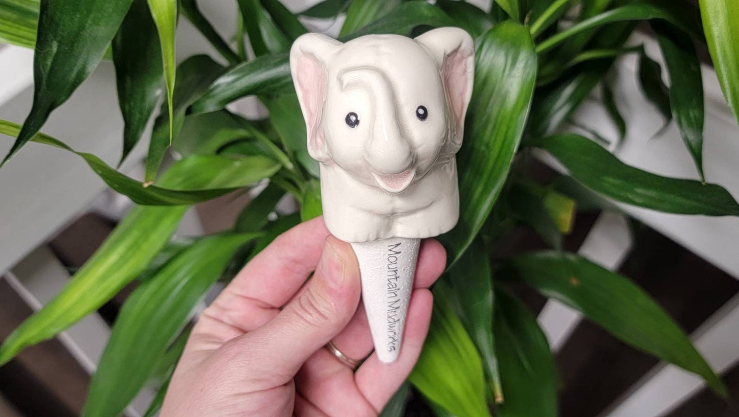 Cute Elephant Plant Watering Spike