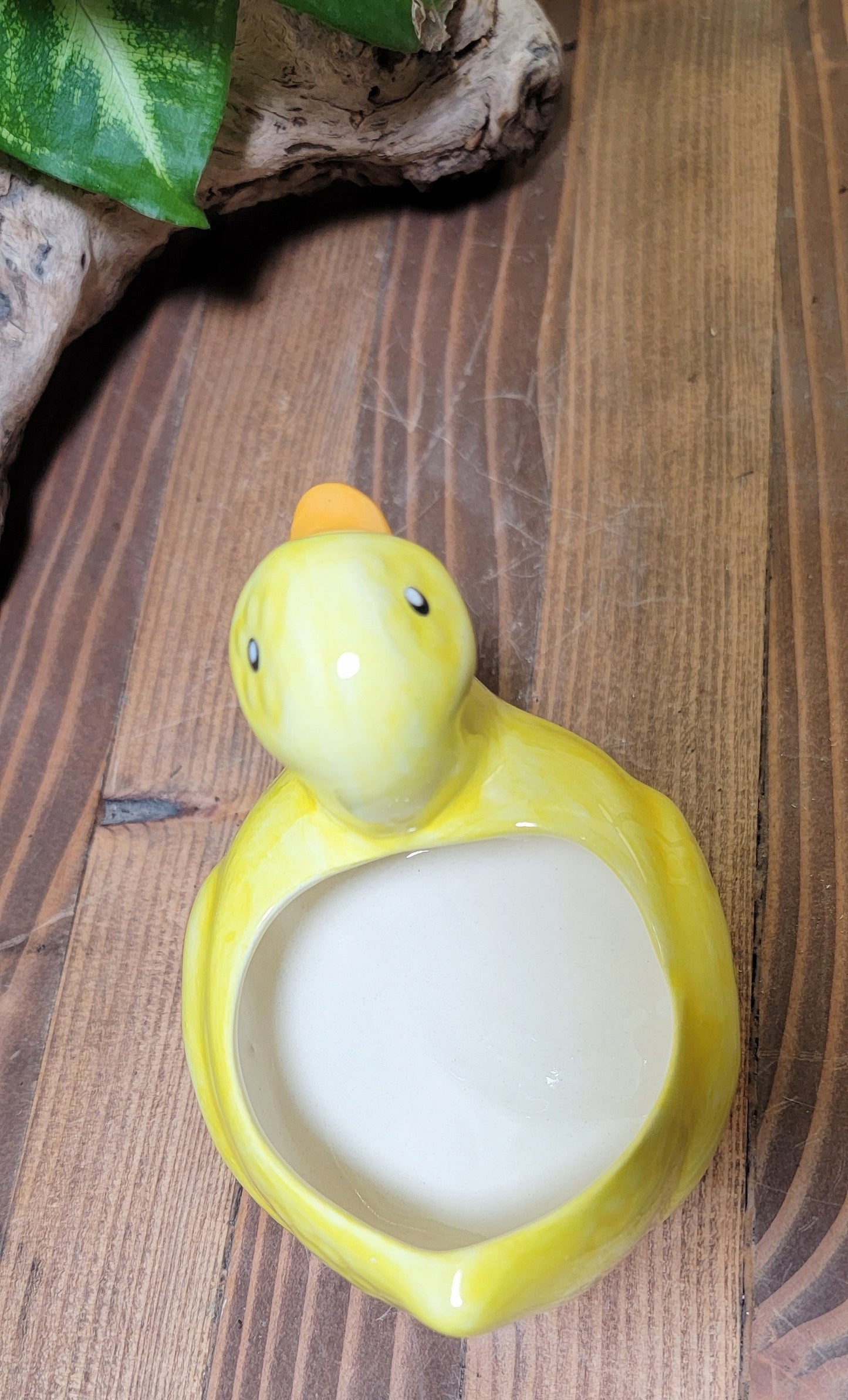Small Ceramic Duck Planter